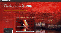 Desktop Screenshot of flashpoint-group.com